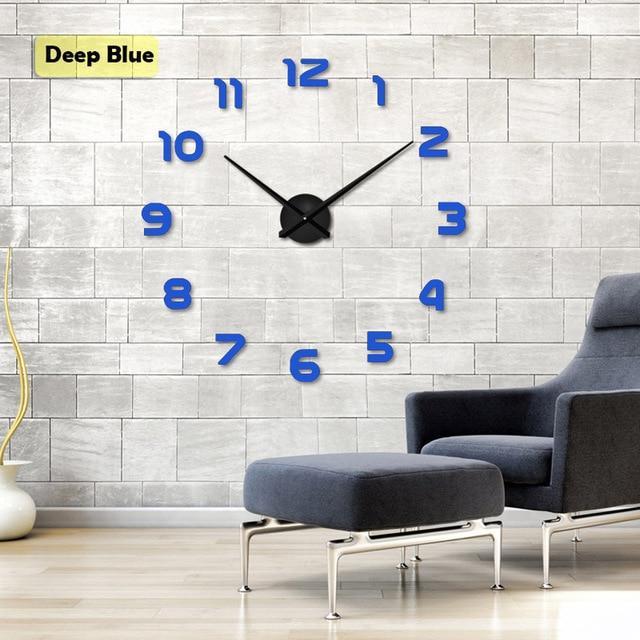 Decorative Modern 3D Wall Clock - Image 3