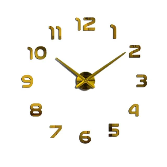 Decorative Modern 3D Wall Clock - Image 5
