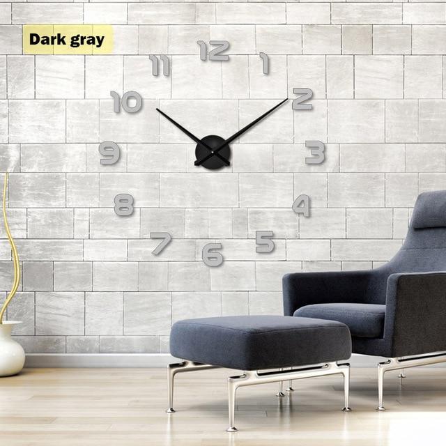 Decorative Modern 3D Wall Clock - Image 6