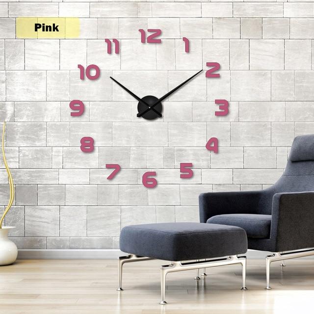 Decorative Modern 3D Wall Clock - Image 7
