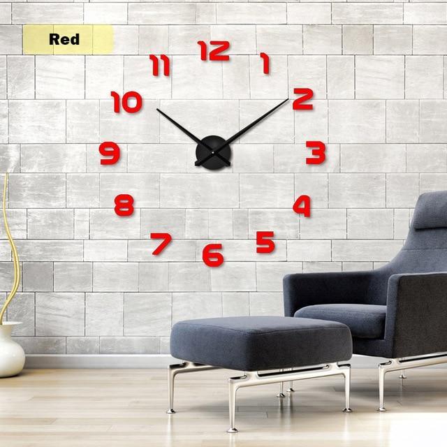 Decorative Modern 3D Wall Clock - Image 8
