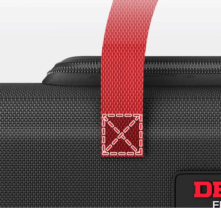 DELIXI Japanese Heavy-Duty Waterproof Rugged Oxford Compact Tool Carrier - Image 16
