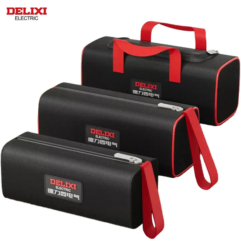 DELIXI Japanese Heavy-Duty Waterproof Rugged Oxford Compact Tool Carrier - Image 2
