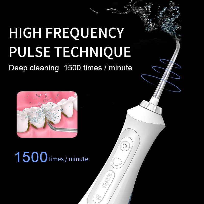 Dental Deep Cleaning Water Jet Flosser (USB Rechargeable) - Image 2