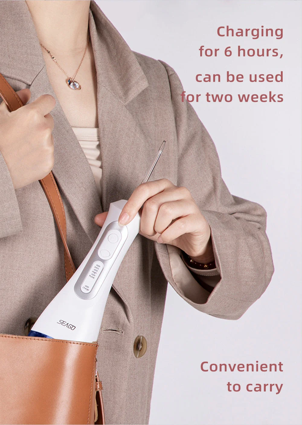 Dental Deep Cleaning Water Jet Flosser (USB Rechargeable) - Image 7