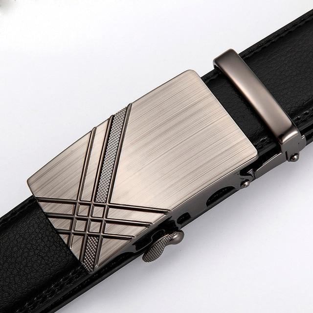 Heroic™ Automatic Buckle Leather Designer Belt For Men - Image 11