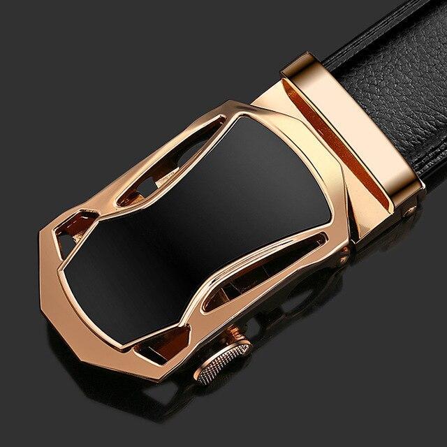 Heroic™ Automatic Buckle Leather Designer Belt For Men - Image 16