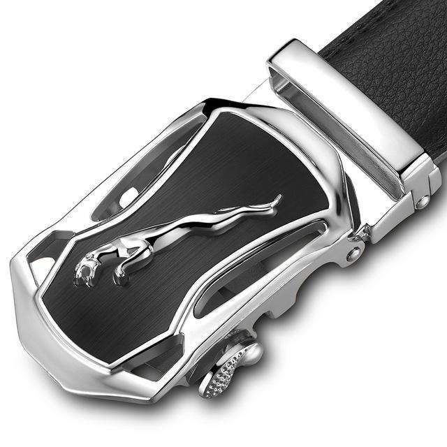 Heroic™ Automatic Buckle Leather Designer Belt For Men - Image 17