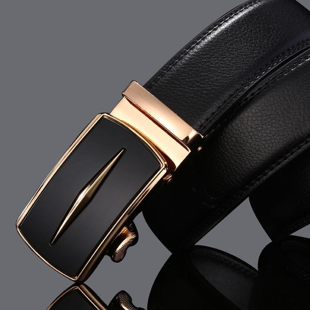 Heroic™ Automatic Buckle Leather Designer Belt For Men - Image 18