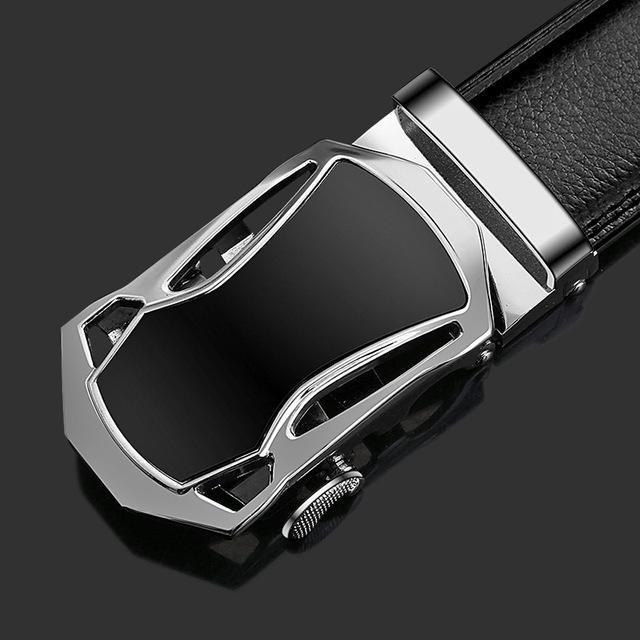 Heroic™ Automatic Buckle Leather Designer Belt For Men - Image 21