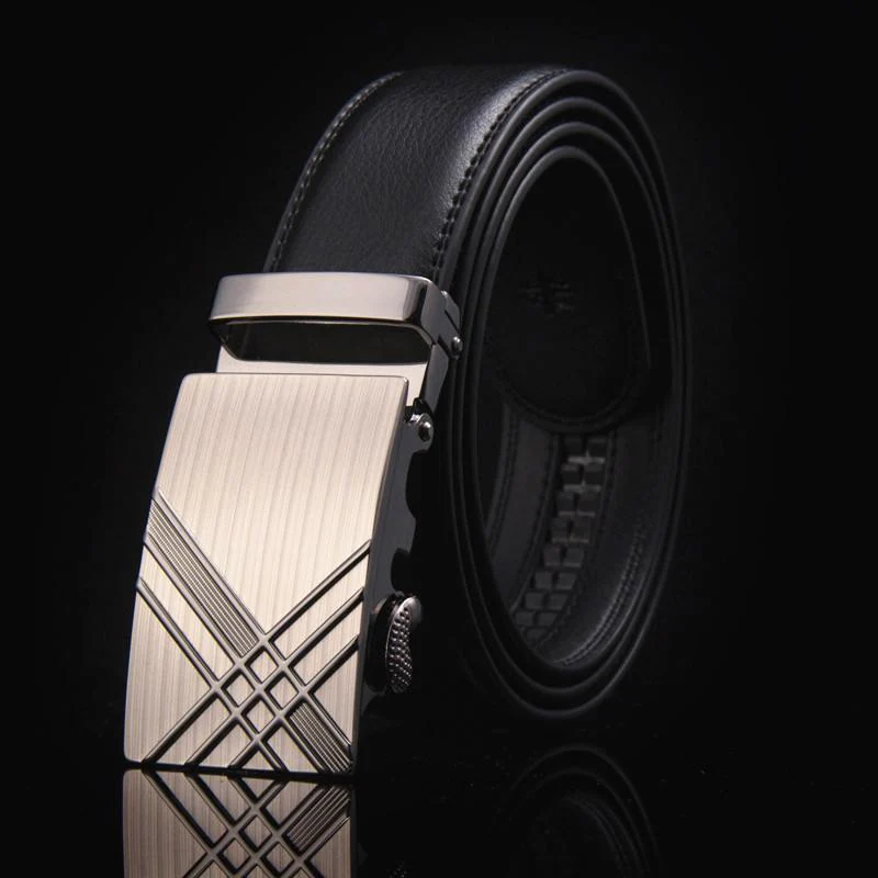 Heroic™ Automatic Buckle Leather Designer Belt For Men - Image 23