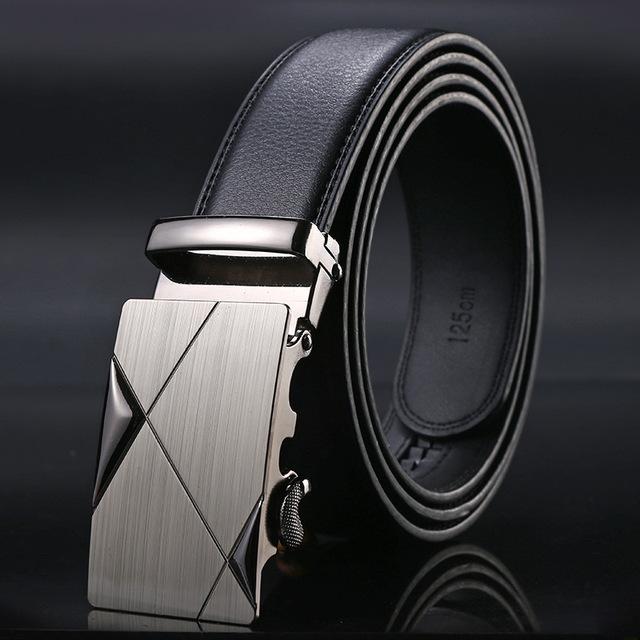 Heroic™ Automatic Buckle Leather Designer Belt For Men - Image 25