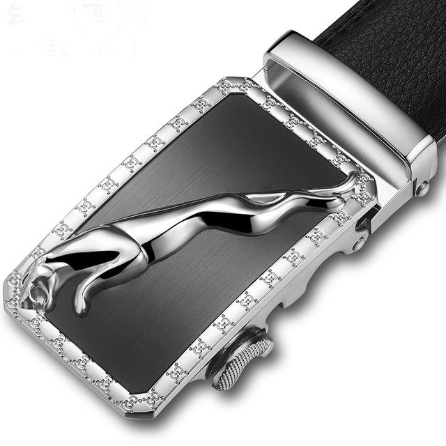 Heroic™ Automatic Buckle Leather Designer Belt For Men - Image 29
