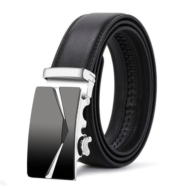 Heroic™ Automatic Buckle Leather Designer Belt For Men - Image 30