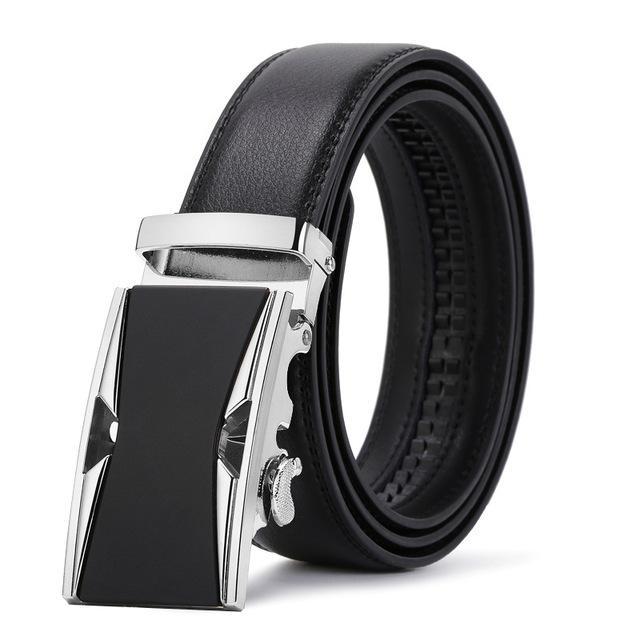 Heroic™ Automatic Buckle Leather Designer Belt For Men - Image 34