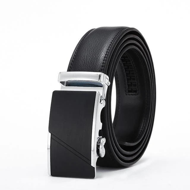 Heroic™ Automatic Buckle Leather Designer Belt For Men - Image 4