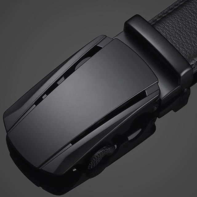 Heroic™ Automatic Buckle Leather Designer Belt For Men - Image 6