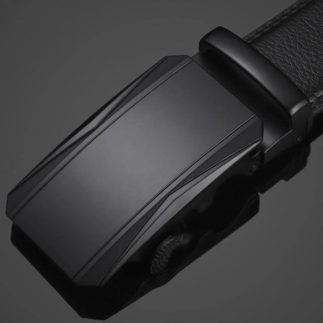 Heroic™ Automatic Buckle Leather Designer Belt For Men - Image 7