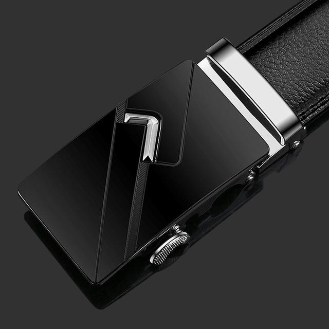 Heroic™ Automatic Buckle Leather Designer Belt For Men - Image 8