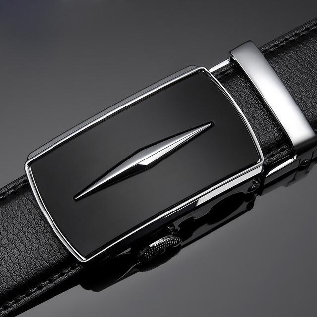 Heroic™ Automatic Buckle Leather Designer Belt For Men - Image 9