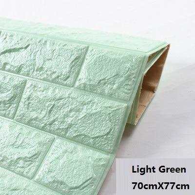 DIY 3D Waterproof Brick Wallpaper (2 pcs) - Image 12