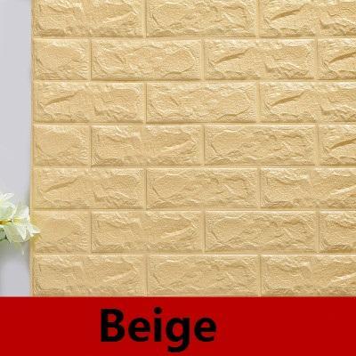 DIY 3D Waterproof Brick Wallpaper (2 pcs) - Image 3