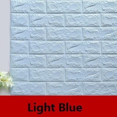DIY 3D Waterproof Brick Wallpaper (2 pcs) - Image 6