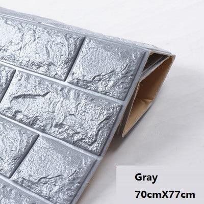 DIY 3D Waterproof Brick Wallpaper (2 pcs) - Image 9