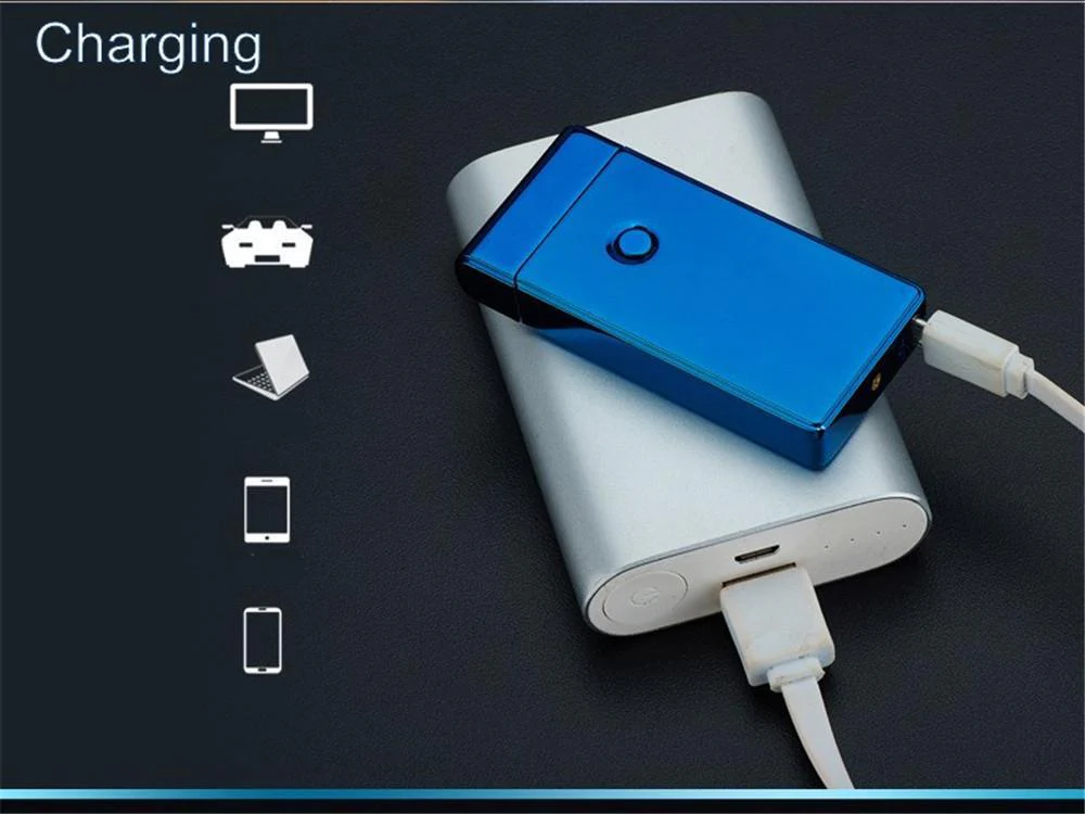 Luxury Double Pulsed Arc Electronic Lighter - Image 11