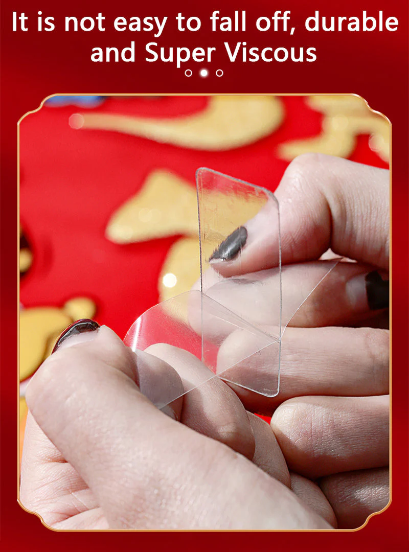 Multifunctional Double Sided Adhesive Stickers (60 PCS) - Image 4