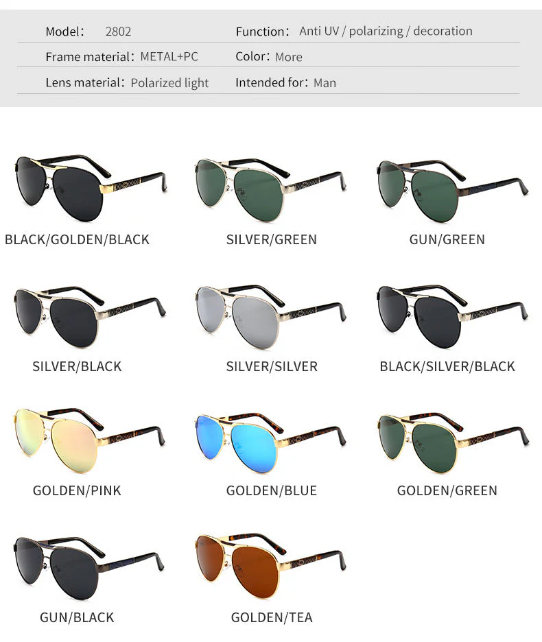 DPZ™ Polarized Designer Driving Sunglasses - Image 2