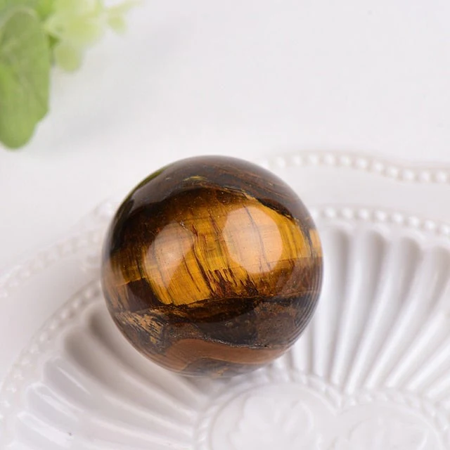 Natural Dream Crystal Quartz Ball With Decorative Base - Image 13