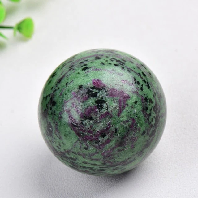 Natural Dream Crystal Quartz Ball With Decorative Base - Image 3