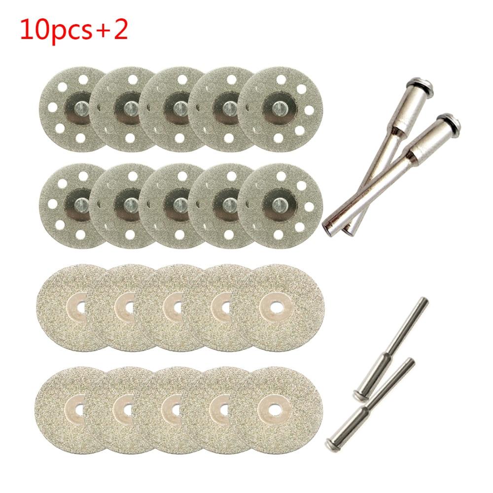 Ultra-Powerful Diamond Cutting Discs with 2X Connecting Shanks (12pcs set) - Image 2