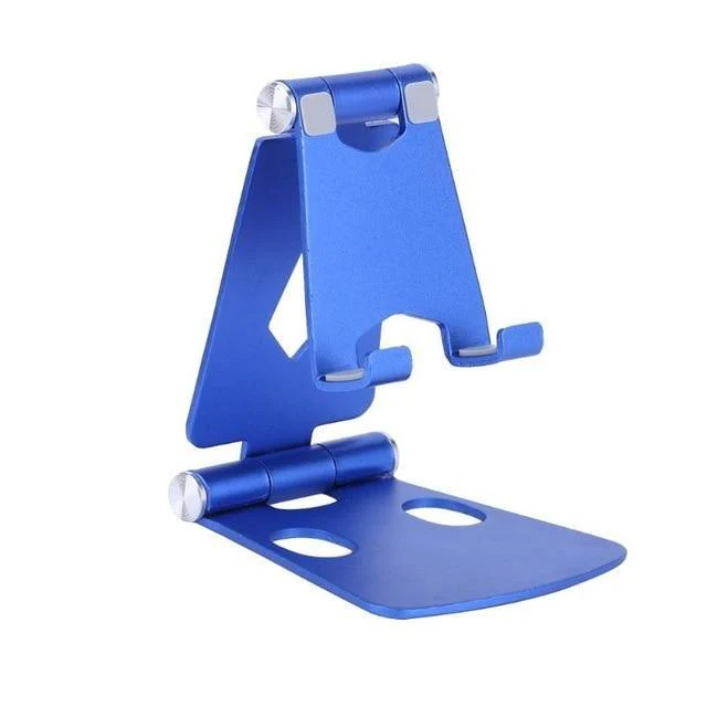 Dual-Hinge Multi-Angle Aluminum Phone/Tablet Stand - Image 5
