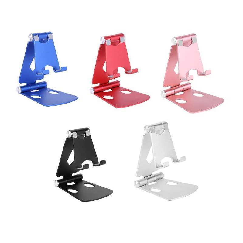 Dual-Hinge Multi-Angle Aluminum Phone/Tablet Stand - Image 7