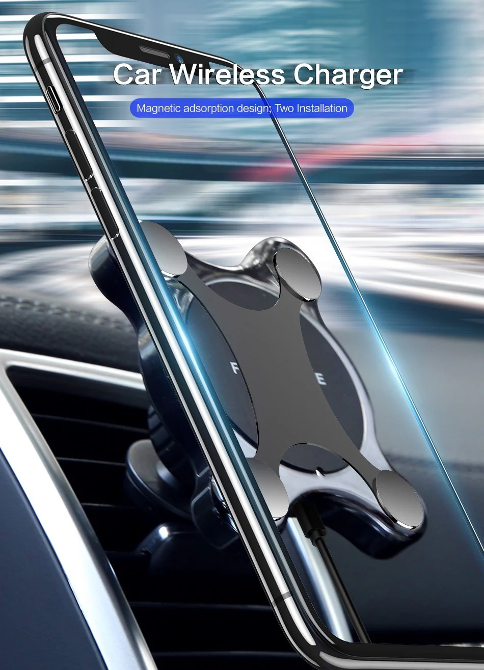 2-IN-1 Qi-Wireless Magnetic Phone Charger - Image 11