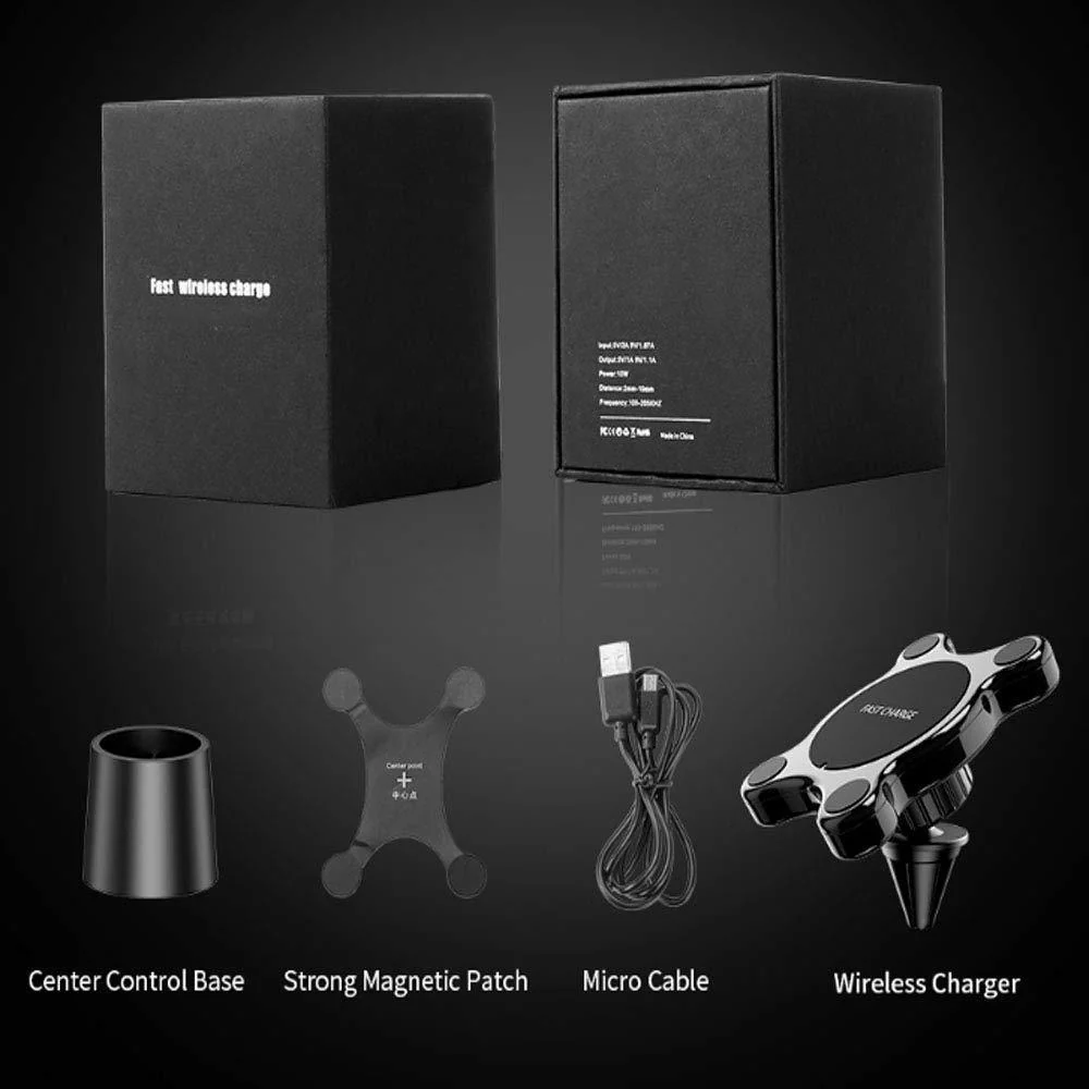 2-IN-1 Qi-Wireless Magnetic Phone Charger - Image 4
