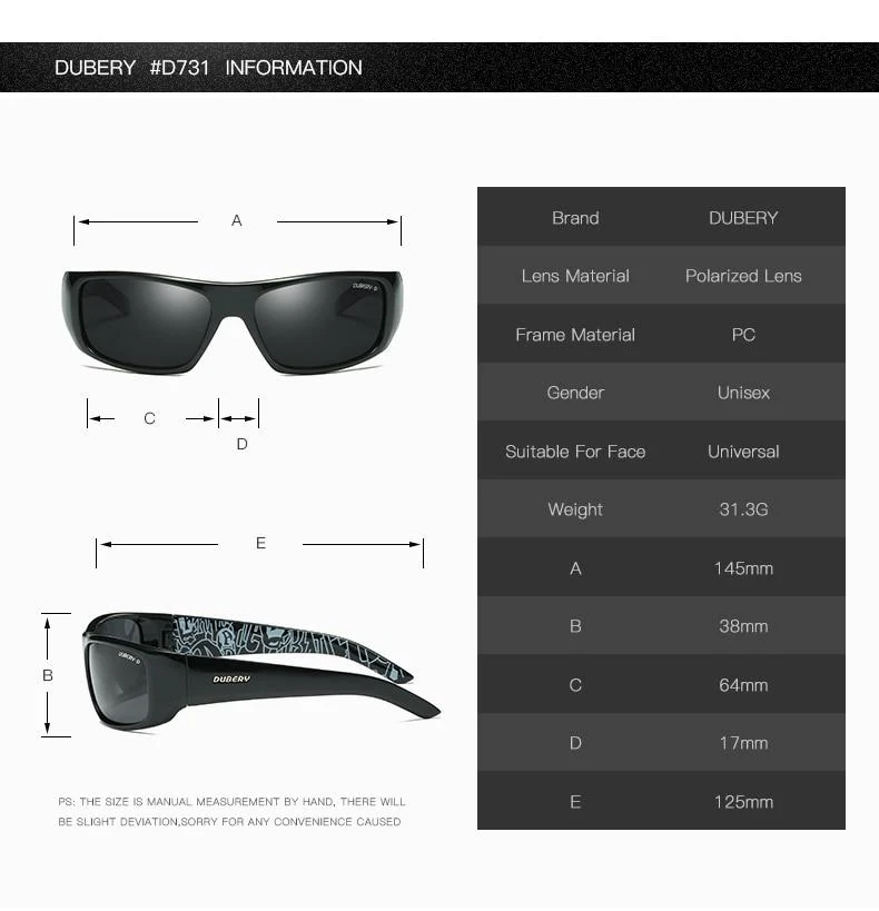 DUBERY™ Sporty Polarized Sunglasses For Men - Image 26