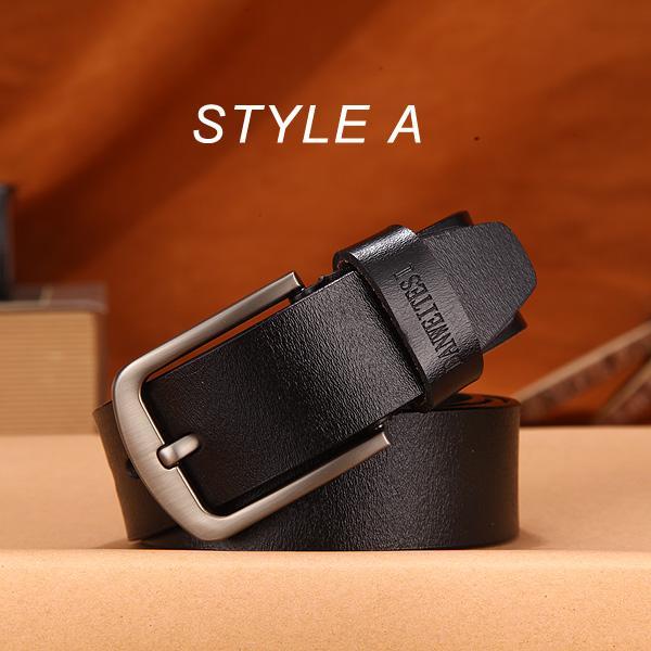 DWTS Luxury Genuine Leather Belt For Men - Image 2