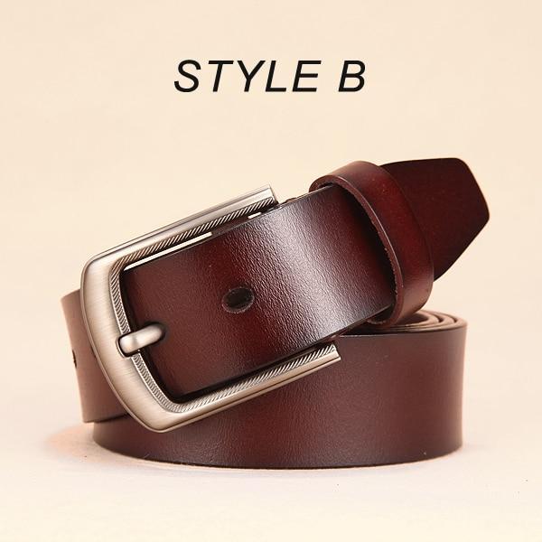 DWTS Luxury Genuine Leather Belt For Men - Image 5