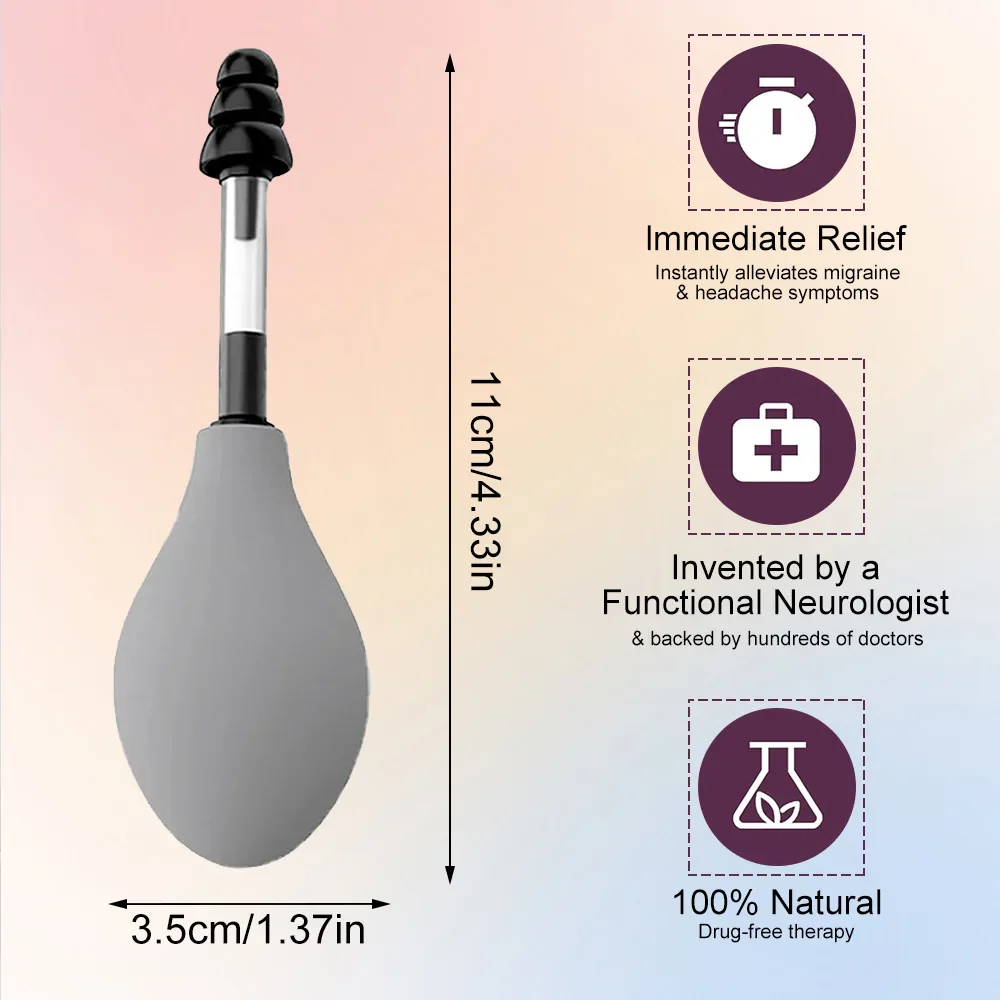 Headaches & Tension Drug-Free Senior-Friendly Ear Pressure Relief Device - Image 5