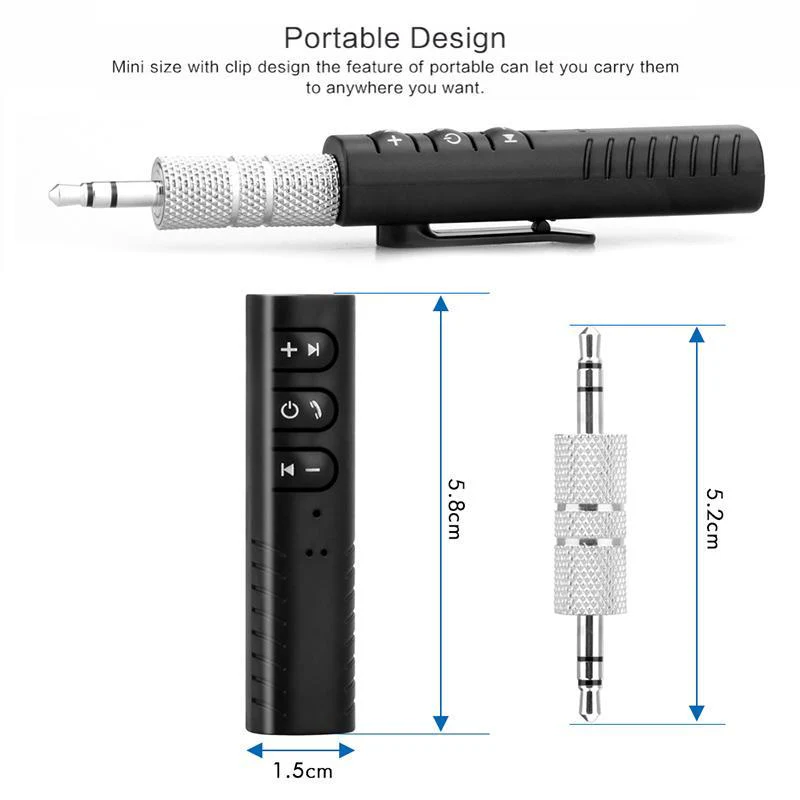 Easy-Connect Portable Bluetooth Audio Receiver - Image 9