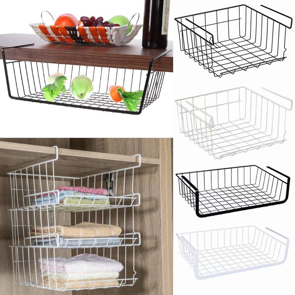 Easy-Hang Organizing Wire Storage Basket