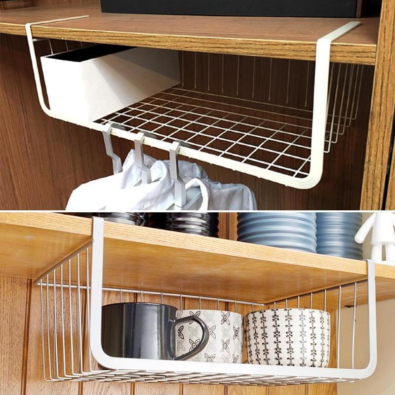 Easy-Hang Organizing Wire Storage Basket - Image 11