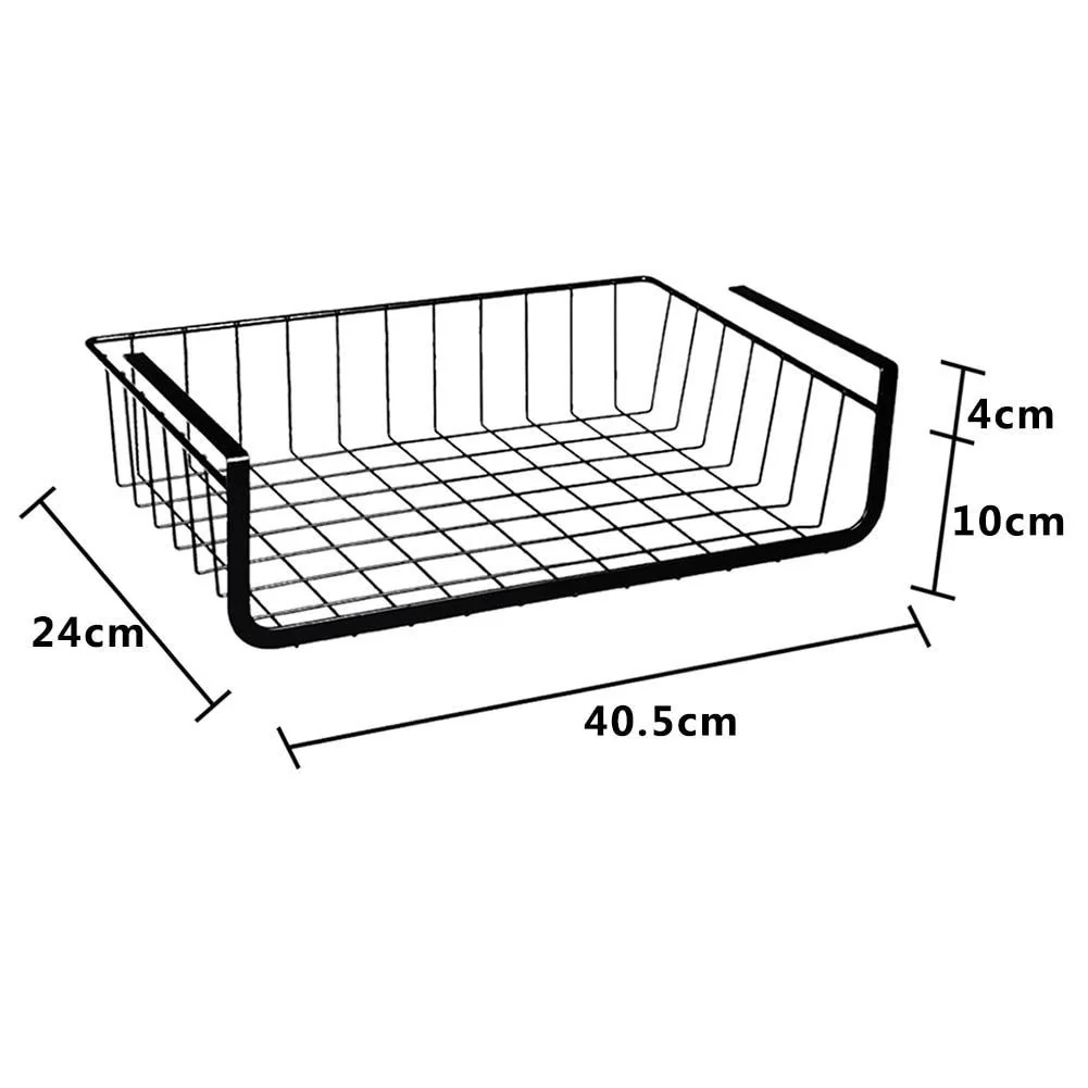 Easy-Hang Organizing Wire Storage Basket - Image 8