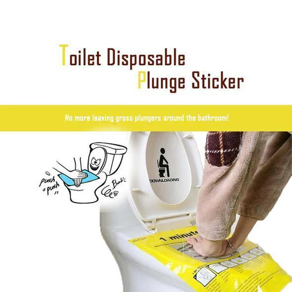 Easyplunge™ Unclogging Toilet Sticker  Plunger (2pcs) - Image 2