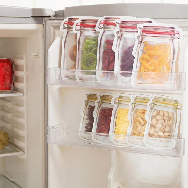 ECOJAR™ BPA-free Reusable Mason Bottle Ziplock Bags - Image 8