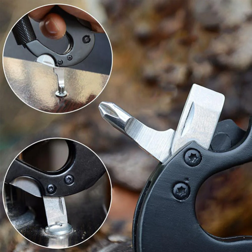 EDC 5 in 1 Carabiner Multi-Tool - Image 2