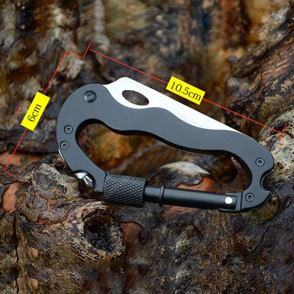 EDC 5 in 1 Carabiner Multi-Tool - Image 3